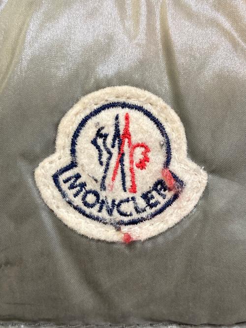 MONCLER（モンクレール）MONCLER (モンクレール) GHANY DOWN VEST グレー サイズ:1の古着・服飾アイテム