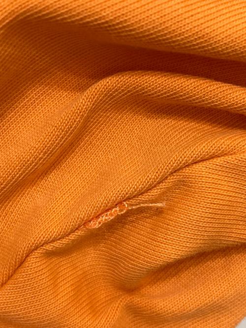 A BATHING APE（アベイシングエイプ）A BATHING APE (ア ベイシング エイプ) プリントカットソー オレンジ サイズ:Lの古着・服飾アイテム