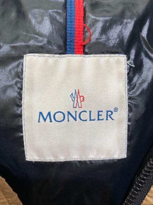 MONCLER（モンクレール）MONCLER (モンクレール) BADIAダウンジャケット ベージュ サイズ:サイズ表記なしの古着・服飾アイテム