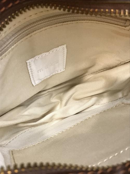 muku（ムク）muku (ムク) ファーショルダーバッグ パープルの古着・服飾アイテム