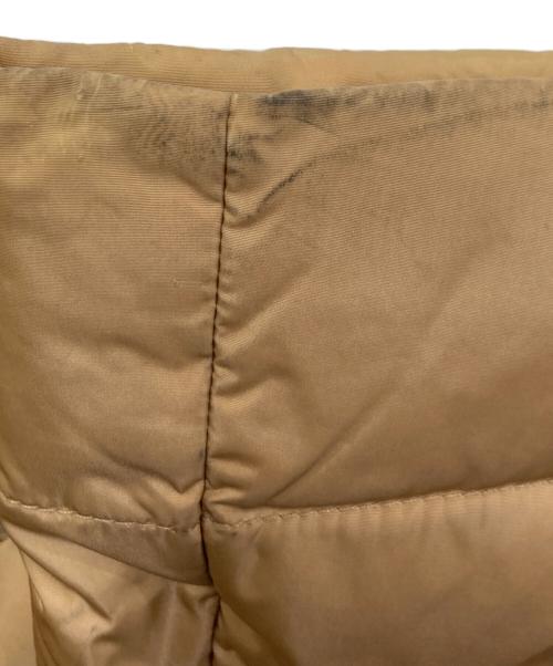 MONCLER（モンクレール）MONCLER (モンクレール) ADOXA　ダウンコート ベージュの古着・服飾アイテム