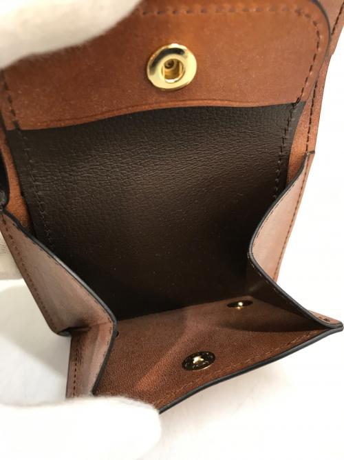 WILDSWANS（ワイルドスワンズ）WILDSWANS (ワイルドスワンズ) 2つ折り財布 ブラウンの古着・服飾アイテム