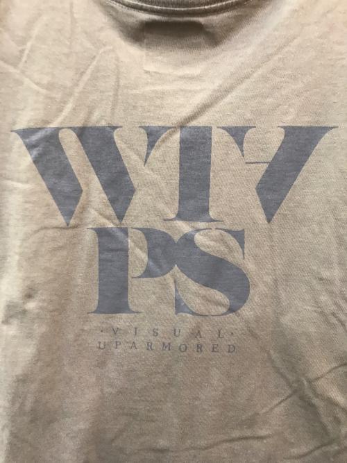 WTAPS（ダブルタップス）WTAPS (ダブルタップス) プリントTシャツ ブラウン サイズ:3の古着・服飾アイテム