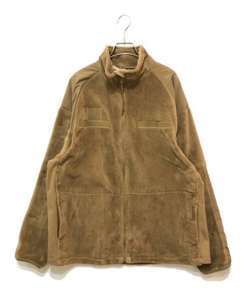 US ARMY（ユーエスアーミー）US ARMY (ユーエスアーミー) フリースジャケット ブラウン サイズ:Mの古着・服飾アイテム