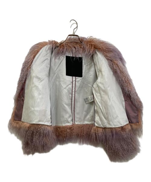 H BRAND（エイチブランド）H BRAND (エイチブランド) GRAYSON ファージャケット　3210400106 ピンク サイズ:Ｓの古着・服飾アイテム