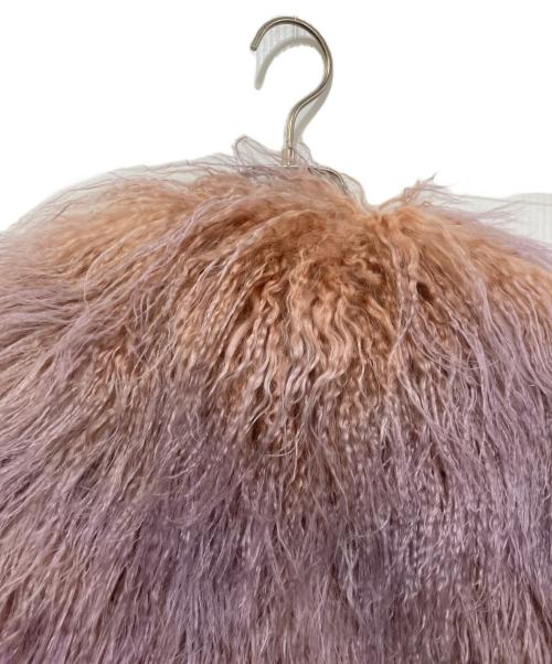 H BRAND（エイチブランド）H BRAND (エイチブランド) GRAYSON ファージャケット　3210400106 ピンク サイズ:Ｓの古着・服飾アイテム