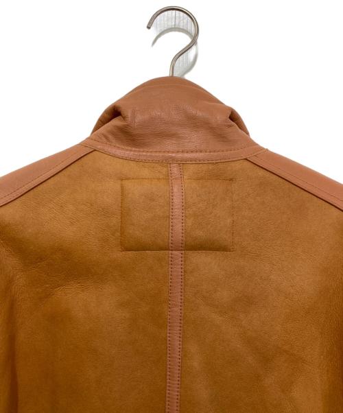 AVIREX（アヴィレックス）AVIREX (アヴィレックス) MOUTON RIDERS JACKET ブラウン サイズ:Lの古着・服飾アイテム