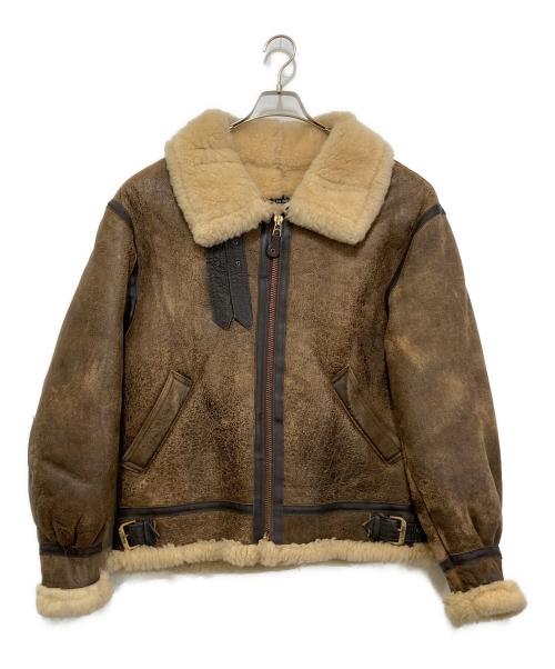 AVIREX（アヴィレックス）AVIREX (アヴィレックス) B-3ムートンジャケット　AC-17755 ブラウン サイズ:40の古着・服飾アイテム