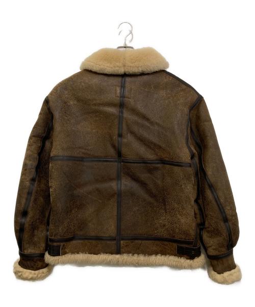 AVIREX（アヴィレックス）AVIREX (アヴィレックス) B-3ムートンジャケット　AC-17755 ブラウン サイズ:40の古着・服飾アイテム