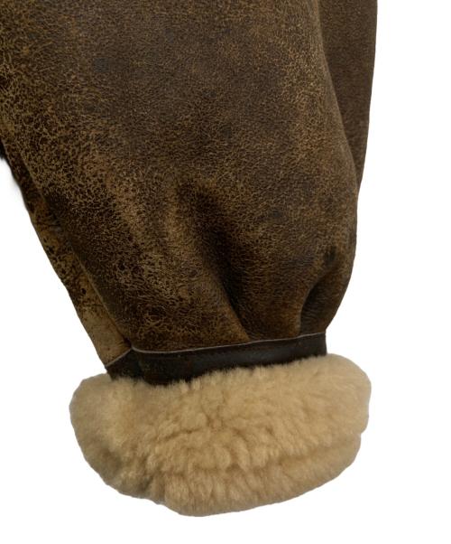 AVIREX（アヴィレックス）AVIREX (アヴィレックス) B-3ムートンジャケット　AC-17755 ブラウン サイズ:40の古着・服飾アイテム