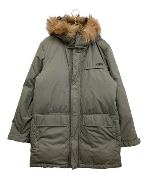 BURBERRY BLACK LABEL（バーバリーブラックレーベル）BURBERRY BLACK LABEL (バーバリーブラックレーベル) ダウンコート　BMP03-731-76 カーキ サイズ:Mの古着・服飾アイテム