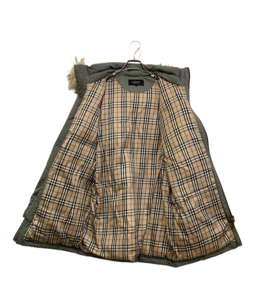 BURBERRY BLACK LABEL（バーバリーブラックレーベル）BURBERRY BLACK LABEL (バーバリーブラックレーベル) ダウンコート　BMP03-731-76 カーキ サイズ:Mの古着・服飾アイテム