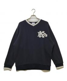 KEBOZ（ケボズ）の古着「EFG KANOKO V NECK」｜ネイビー