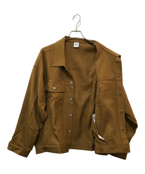KEBOZ（ケボズ）KEBOZ (ケボズ) STA-PREST JACKET ブラウン サイズ:LARGEの古着・服飾アイテム