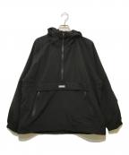 KEBOZケボズ）の古着「SUPPLEX NYLON ANORAK PARKA」｜ブラック
