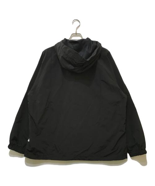 KEBOZ（ケボズ）KEBOZ (ケボズ) SUPPLEX NYLON ANORAK PARKA ブラック サイズ:Lの古着・服飾アイテム