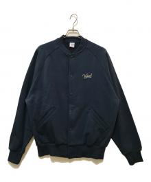 KEBOZ（ケボズ）の古着「スタジャン」｜ネイビー
