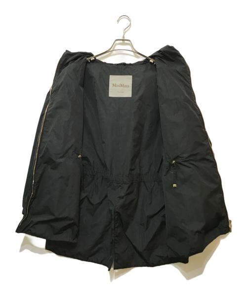 MaxMara（マックスマーラ）MaxMara (マックスマーラ) フーデッドジャケット　24190211546 ブラック サイズ:40の古着・服飾アイテム