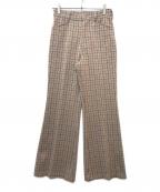 Needlesニードルズ）の古着「ブーツカットパンツ　HM241」｜ベージュ