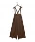 BLUE LABEL CRESTBRIDGE（ブルーレーベルクレストブリッジ）の古着「サロペット 55R12-890-56」｜ブラウン