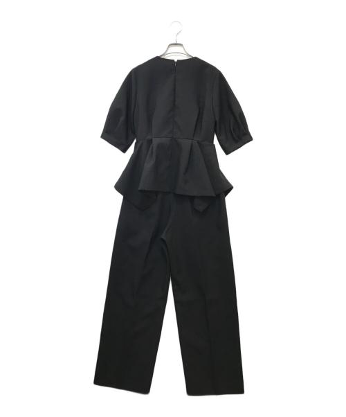 HeRIN.CYE（ヘリンドットサイ）HeRIN.CYE (ヘリンドットサイ) Peplum all in one　530ISM33-0731 ブラック サイズ:36の古着・服飾アイテム