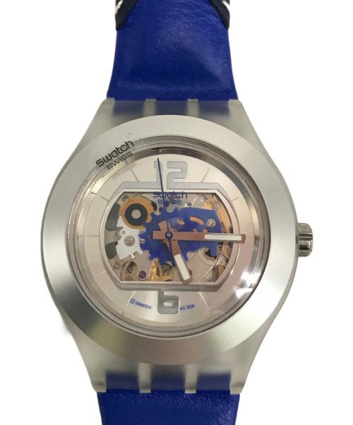 SWATCH（スウォッチ）SWATCH (スウォッチ) ディファンオートマチック ブルーの古着・服飾アイテム