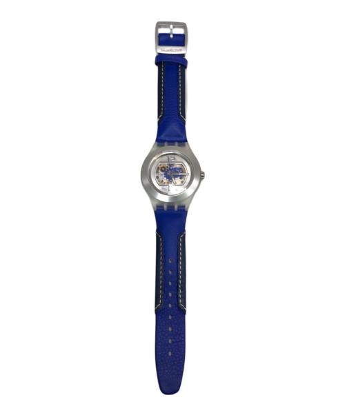 SWATCH（スウォッチ）SWATCH (スウォッチ) ディファンオートマチック ブルーの古着・服飾アイテム