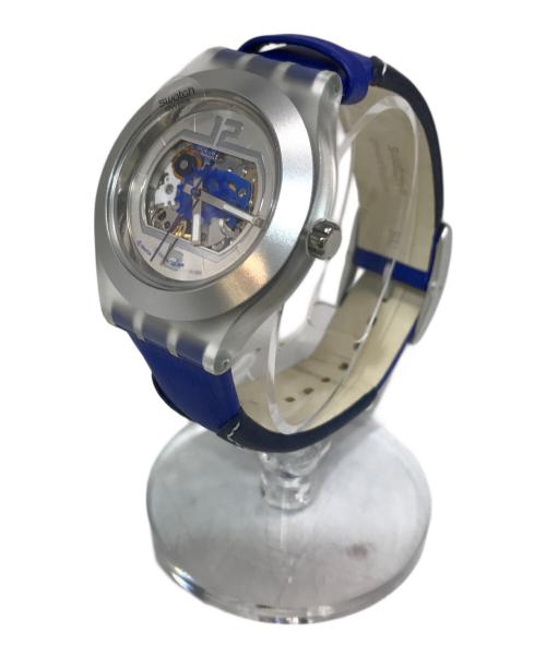 SWATCH（スウォッチ）SWATCH (スウォッチ) ディファンオートマチック ブルーの古着・服飾アイテム