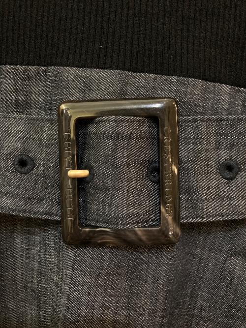 BLUE LABEL CRESTBRIDGE（ブルーレーベルクレストブリッジ）BLUE LABEL CRESTBRIDGE (ブルーレーベルクレストブリッジ) ドッキングワンピース　55J25-186-09 ブラック サイズ:36の古着・服飾アイテム