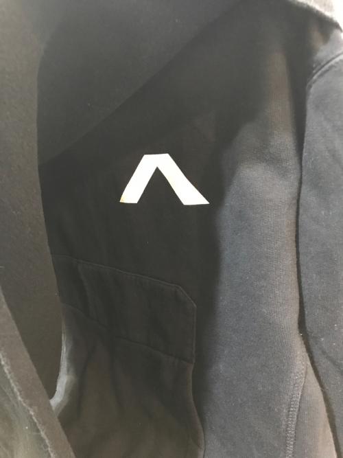 ACRONYM（アクロニウム）ACRONYM (アクロニウム) ORGANIC COTTON HOODED SWEAT SHIRT　S26-PR ブラック サイズ:Sの古着・服飾アイテム