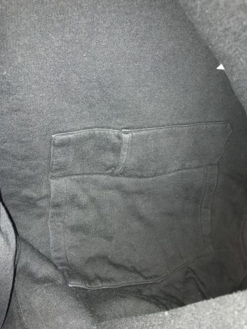 ACRONYM（アクロニウム）ACRONYM (アクロニウム) ORGANIC COTTON HOODED SWEAT SHIRT　S26-PR ブラック サイズ:Sの古着・服飾アイテム