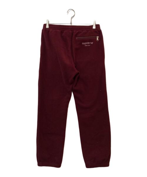 SUPREME（シュプリーム）Supreme (シュプリーム) Polartec Fleece Pant ボルドー サイズ:Sの古着・服飾アイテム