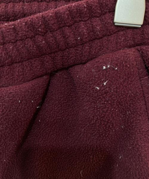 SUPREME（シュプリーム）Supreme (シュプリーム) Polartec Fleece Pant ボルドー サイズ:Sの古着・服飾アイテム