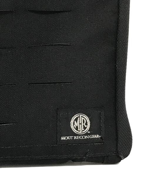 mout recon tailor（マウトリーコンテーラー）MOUT RECON TAILOR (マウトリーコンテーラー) UTILITY BAG ブラックの古着・服飾アイテム