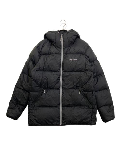 MARMOT（マーモット）Marmot (マーモット) 1000フィルパワーダウンジャケット ブラック サイズ:Lの古着・服飾アイテム