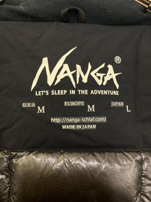 NANGA（ナンガ）NANGA (ナンガ) マウンテンビレーコート ブラック サイズ:Lの古着・服飾アイテム