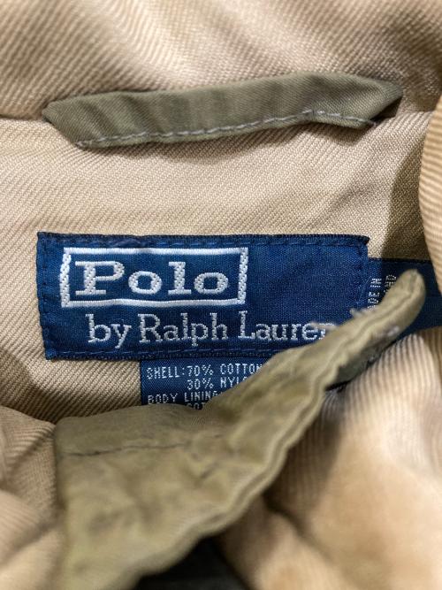 POLO RALPH LAUREN（ポロ・ラルフローレン）POLO RALPH LAUREN (ポロ・ラルフローレン) ダウンジャケット カーキ サイズ:Sの古着・服飾アイテム