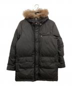 BURBERRY BLACK LABELバーバリーブラックレーベル）の古着「ノヴァチェックダウンジャケット」｜ブラック