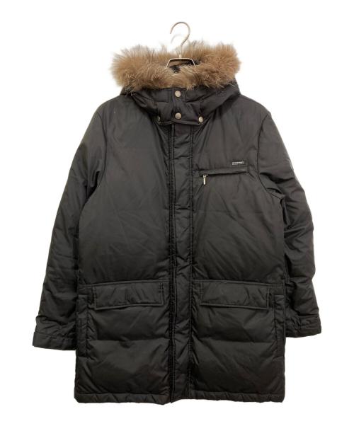 BURBERRY BLACK LABEL（バーバリーブラックレーベル）BURBERRY BLACK LABEL (バーバリーブラックレーベル) ノヴァチェックダウンジャケット ブラック サイズ:Lの古着・服飾アイテム