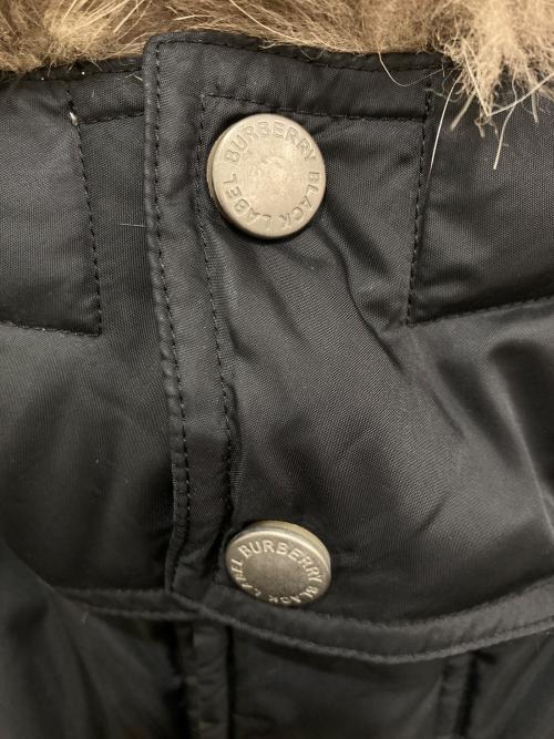 BURBERRY BLACK LABEL（バーバリーブラックレーベル）BURBERRY BLACK LABEL (バーバリーブラックレーベル) ノヴァチェックダウンジャケット ブラック サイズ:Lの古着・服飾アイテム