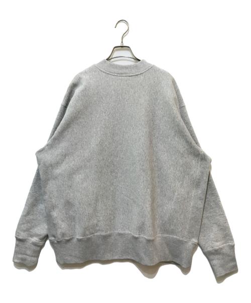 Champion REVERSE WEAVE（チャンピオン リバース ウィーブ）Champion REVERSE WEAVE (チャンピオン リバース ウィーブ) BEAMS by MIN-NANO (ビームス バイ ミンナノ) 別注リバースウィーブスウェットカーディガン グレー サイズ:Lの古着・服飾アイテム