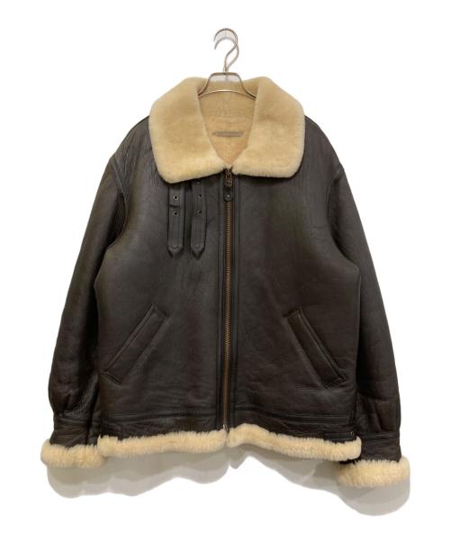 US ARMY（ユーエスアーミー）US ARMY (ユーエスアーミー) B-3ムートンジャケット ブラウン サイズ:XLの古着・服飾アイテム