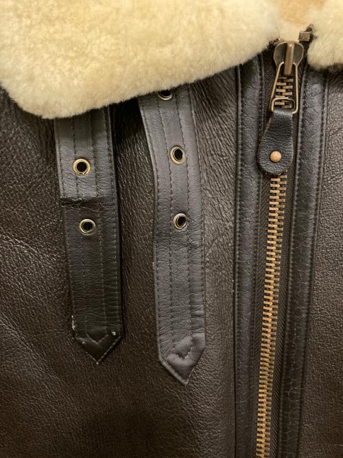 US ARMY（ユーエスアーミー）US ARMY (ユーエスアーミー) B-3ムートンジャケット ブラウン サイズ:XLの古着・服飾アイテム