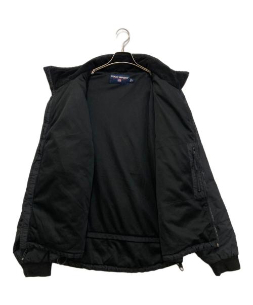 POLO SPORT（ポロスポーツ）POLO SPORT (ポロスポーツ) ナイロンジャケット　JR-RS-1A4625 ブラック サイズ:LLの古着・服飾アイテム