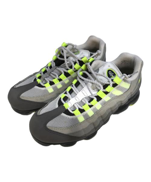 NIKE（ナイキ）NIKE (ナイキ) Air Vapormax 95　AJ7292-001 グリーン×グレー サイズ:27の古着・服飾アイテム