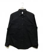 LEエルイー）の古着「WIDE Regular Collar Shirt」｜ネイビー