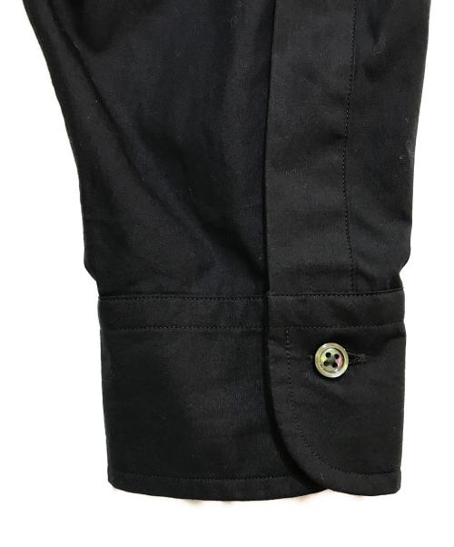 LE（エルイー）LE (エルイー) WIDE Regular Collar Shirt ネイビー サイズ:1の古着・服飾アイテム