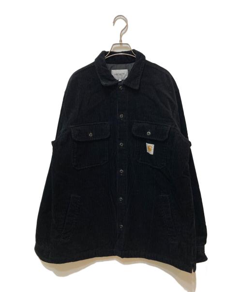 Carhartt WIP（カーハート ワークインプログレス）Carhartt WIP (カーハート ワークインプログレス) Whitsome Shirt Jac ブラック サイズ:Lの古着・服飾アイテム
