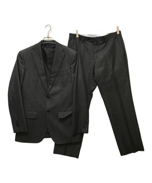 BEAMS HEART（ビームスハート）BEAMS HEART (ビームスハート) Martin&Sons 3ピース スーツ グレー サイズ:48の古着・服飾アイテム