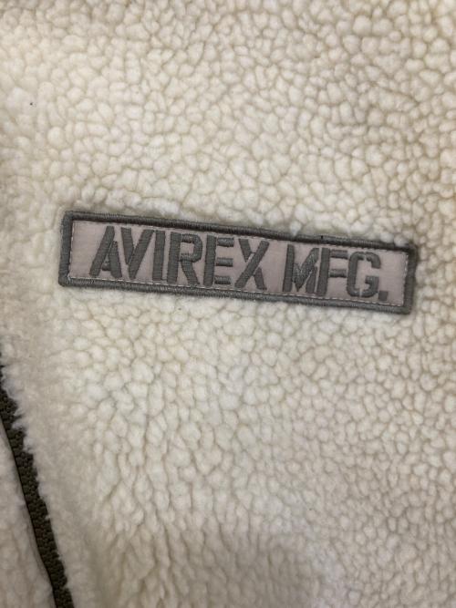 AVIREX（アヴィレックス）AVIREX (アヴィレックス) BOA MA-1 アイボリー サイズ:XLの古着・服飾アイテム